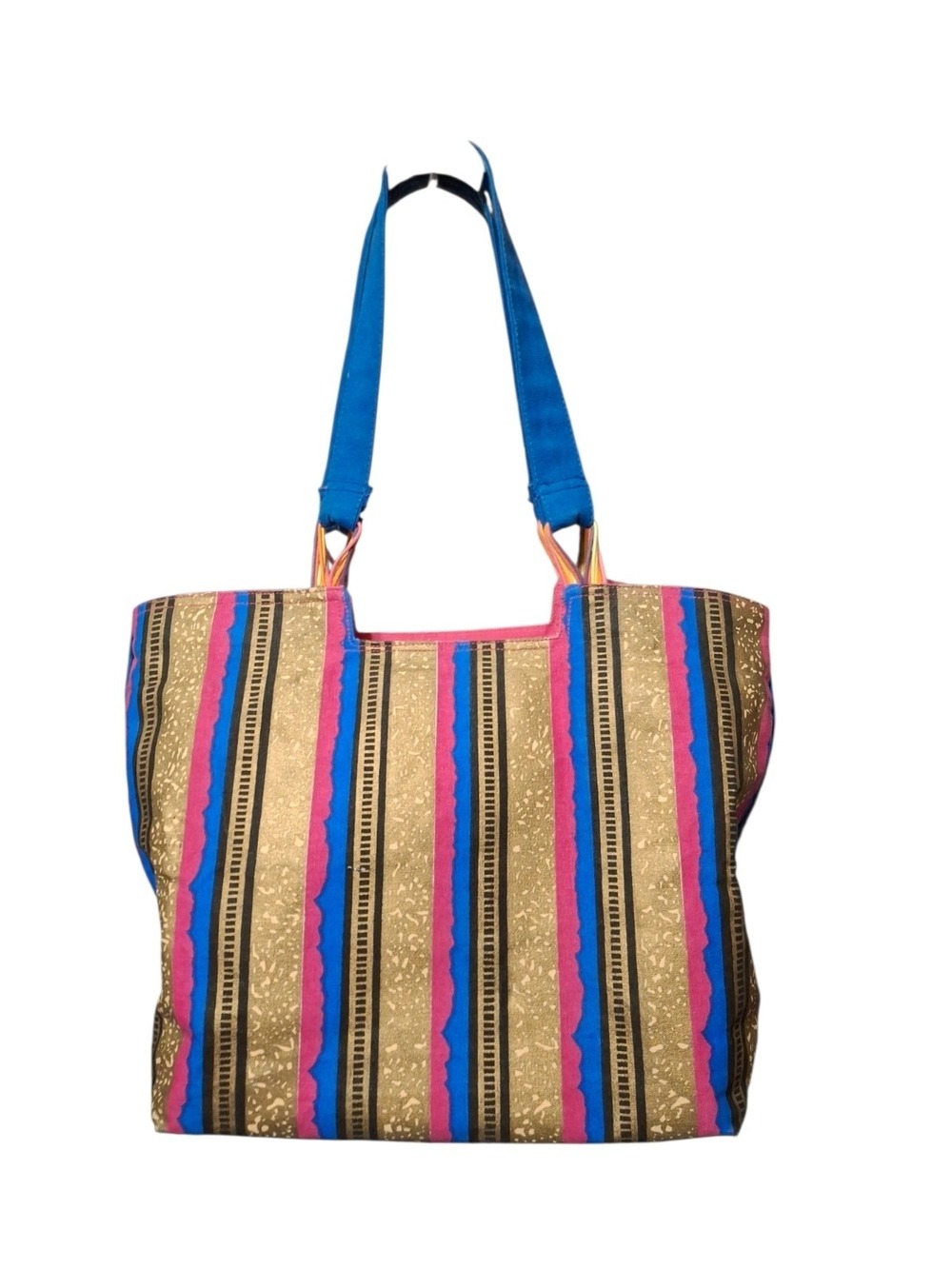 Laurel Burch Boho Cat & Parrot Print Tote Bag in Multicolor - Picture 2 of 10